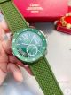 New! Replica Cartier Calibre de Stainless Steel Green Bezel Watch (3)_th.jpg